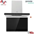 (Gorenje) เครื่องดูดควันติดผนัง 90 ซม. รุ่น PWHT94XGB-TH + เตาอินดักชั่น รุ่น IS846BG รูปที่ 1