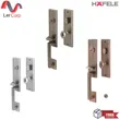 (Hafele) มือจับประตูซิงค์อัลลอยด์ พร้อมระบบมอร์ทิสล็อค รุ่นพรีเมียม (TYPE A)สีทองเหลืองรมดำ (499.94.142) รูปที่ 1