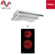 (TEKA) เครื่องดูดควัน รุ่น EL 60 SS V2 + เตาไฟฟ้าแบบฝัง รุ่น VE 2 Q รูปที่ 1