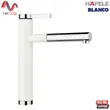 (Hafele) BLANCO LINEE-S ก๊อกน้ำซิงค์ครัว ดึงสายได้ (Pull-Out Spray) สี White/Chrome รุ่น 569.02.780 รูปที่ 1