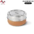 (Element72) BLACK + BLUM Glass Lunch Bowl 750 ML Almond image 1