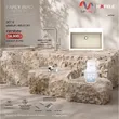 (Hafele) ชุดอ่างล้างจานแกรนิต STONEQ-780 พร้อมก๊อกผสมหัวดึง STONIQ SERIES และสต๊อปวาล์ว (สี Alpina) (495.07.911) รูปที่ 1