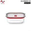 (Element72)BLACK + BLUM กล่องแก้วใส่อาหาร STACK + NEST ขนาด 600 มล. GLASS BOX SMALL 600 ML รูปที่ 1
