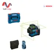 (Bosch PT) เลเซอร์กำหนดแนวเส้น 3 เส้น 360° แสงเขียว กันฝุ่นกันน้ำ IP65 ใช้ได้ทั้งแบต 12V และถ่าน AA (PRO GLL 90-33 XG) รูปที่ 1