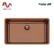 (Foster) ซิงค์ล้างจานสแตนเลส 1 หลุม ติดตั้งใต้เคาน์เตอร์ ผิว Copper PVD สแตนเลส 304 (2157 858) รูปที่ 1