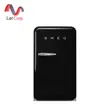 (Smeg) ตู้เย็น 1 ประตู สไตล์เรโทร 50's ความจุ 122 ลิตร สีดำ (FAB10RBL6) รูปที่ 1