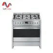 (Smeg) เตาปรุงอาหารตั้งพื้น 90x60 ซม. เตาแก๊ส 6 หัว เตาอบพัดลม 129 ลิตร (A1-9) รูปที่ 1