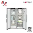 (Hafele) ตู้เย็น Side by Side สเตนเลส ระดับเสียงเงียบ 34 dB (495.09.015) รูปที่ 1