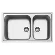 อ่างล้างจาน 2 หลุม (Smeg) รุ่น LG862-2 รูปที่ 1