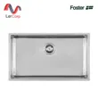 (Foster) อ่างล้างจานสแตนเลสสตีล AISI 304 แบบ 1 หลุม ติดตั้งใต้เคาน์เตอร์ ผิวสำเร็จ Foster brushed (2157 850) รูปที่ 1