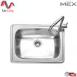 (Mex) Small Kitchen Sink for Compact Kitchens Model D60B image 1