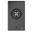 (TEKA) Gas cooktop with safety glass surface 1 burner 30 cm GK LUX 30.2 1G AI AL TR GLASS image 1