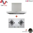(HAFELE) Gas Cooktop Series 7 HH-HZQ-97A4 (495.06.052) + Range Hood Series 5 DION (495.38.279) [495.07.361] image 1