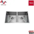 (TEKA) Double Bowl Kitchen Sink BEX LINEA 74.40 2B R10 image 1