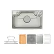 (Eve) Stainless Steel Single Bowl Sink JUMBO PLUS 780/480 - The Perfect Solution for Every Thai Kitchen image 11
