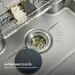 (Eve) Stainless Steel Single Bowl Sink JUMBO PLUS 780/480 - The Perfect Solution for Every Thai Kitchen image 7