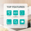 (Gorenje) 4-Burner Induction Cooktop 60 cm GI6432BSCWF image 7