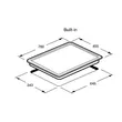 (Eve) Wall-mounted Cooker Hood HC-LOFTBOX-90 + 2-Burner Gas Hob HB78-2BCC/BG + Granite Sink ANDES 760/480 image 13