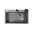 (Eve) Single Bowl Sink Titanium Gray UNITY 800/490 image 5