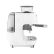 (Smeg) Espresso Machine with Built-in Grinder, White, Model EGF03WHEU image 5