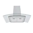 (Tecno) 90 cm Wall-Mounted Range Hood TNS HD 502 B + 2-Burner Built-in Gas Stove with Safety Glass Base TNS HB 207140 GB Free 1.5 m Flue Pipe image 3