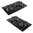 (Tecno) 90 cm Wall-Mounted Range Hood TNS HD 502 B + 2-Burner Built-in Gas Stove with Safety Glass Base TNS HB 207140 GB Free 1.5 m Flue Pipe image 6