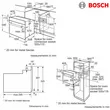 (Bosch) Built-in Oven Series 2 Model HBF011BA1T image 6