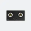 (EVE) Wall-Mounted Canopy Range Hood HC-DIESEL-90 PLUS + 2-Burner Built-In Gas Hob with Safety Glass Base SMART III image 7