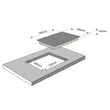 (Tecno) Wall-Mounted Range Hood 90 cm TNP HD 90-N3 + 2-Burner Gas Hob TNP HB 2079 GB Free Air Duct 1.5 m image 12