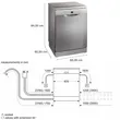 (Bosch) Series 2 Freestanding Dishwasher 60 cm Model SMS2HTI79E image 8