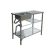 (Teka) AP PLUS 1B 1D Stainless Steel Freestanding Kitchen Sink with Cold Water Tap image 3