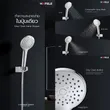 (Hafele) Showerhead with Easy Clean Hose, Black (495.60.687) image 3