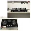 (Tecno) Wall-Mounted Range Hood 90 cm TNS EHP 90 GS + 3-Burner Built-in Gas Cooktop 73 cm TNS HB 3073 GB Free 1.5 m Ducting image 7