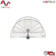 (Hafele) 180° Semi-Circular Corner Revolving Basket Set, 2-Tier Steel Chrome (495.37.030) image 5