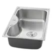 (Teka) Kitchen Sink Model V80.50 Free Cold Water Faucet and Vegetable Washing Basket image 2