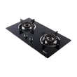 (Tecnogas) Tecnostar Gas Cooktop 2 Burners Built-in Model TNS HB 207140 GB 71 cm image 4