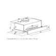 (Hafele) Slim-Line Range Hood COMPLETE COLLECTION Series Black (495.38.335) image 3
