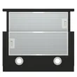 (Gorenje) Built-in Range Hood TH64E4BG + 4 Zone Induction Cooktop 60 cm Model GI6401BC image 3