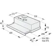 (Gorenje) Built-in Range Hood TH64E4BG + 4 Zone Induction Cooktop 60 cm Model GI6401BC image 5