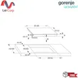 (Gorenje) Wall-Mounted Range Hood 90 CM Model PWHI93XGB + Induction Cooktop 4 Zones 60 CM Model GI6401BC image 9