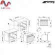 (Smeg) Oven Model SF6301TN+ Grill Microwave Oven Model SO4301M0N image 7