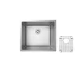 (Hafele) Undermount Kitchen Sink Maria Series (495.39.615) image 2