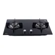 (Tecno) Wall-Mounted Canopy Range Hood 90 cm TNS HD 90 MA/B + 2-Burner Gas Stove TNP HB FLORA 2 GBT with Free 1.5 m Duct image 9