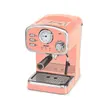 (MiniMex) Espresso Machine Model Bella MBL1-PE Modern Retro Design with Peach Steam Wand (1 Year Warranty) image 4