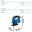 (Bosch PT) Jigsaw 500W Model GST 680 image 8