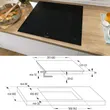 (Gorenje) Cooker Hood Model PWHI94BG-TH + 4 Zone 60 cm Induction Cooktop Touch Control Model GI6401BC image 9
