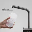 (Eve) Kitchen Sink Faucet 3-Way Mixing Drinking Water Faucet TRINITY PLUS GUNMETAL EP image 4