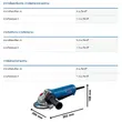 (Bosch PT) Electric Angle Grinder, Paddle Switch Model GWS 12-125 P image 9
