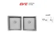 (Eve) Undermount Kitchen Sink 760/445 image 2