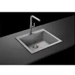 (MEX) Single Bowl Sink, Synthetic Granite, Model KIN15CE image 3